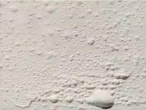 防水涂料起泡现象