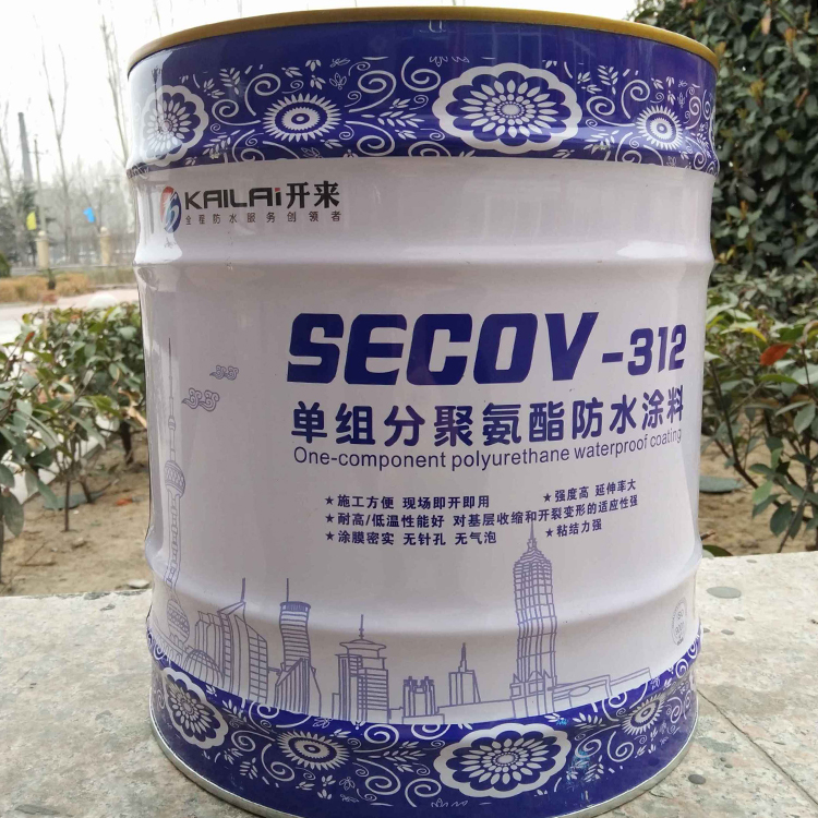 单组份聚氨酯防水涂料_开来湿克威防水